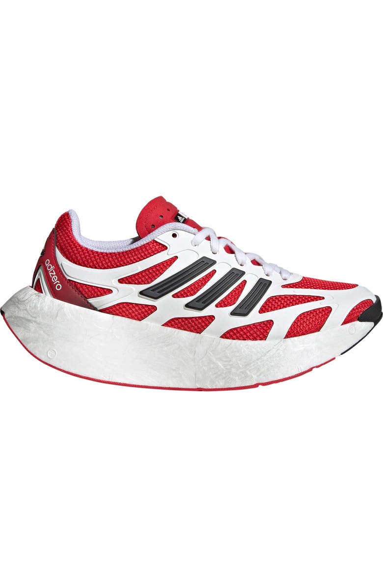 adidas Adizero Aruku Sneaker, Alternate, color, White/Pure Ruby/Black