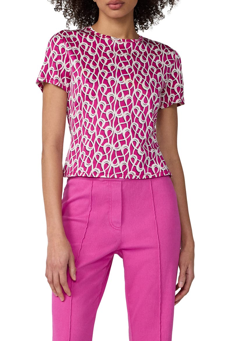 Perfect Short Sleeve Top, Main, color, LOOPS GOSSIP PINK