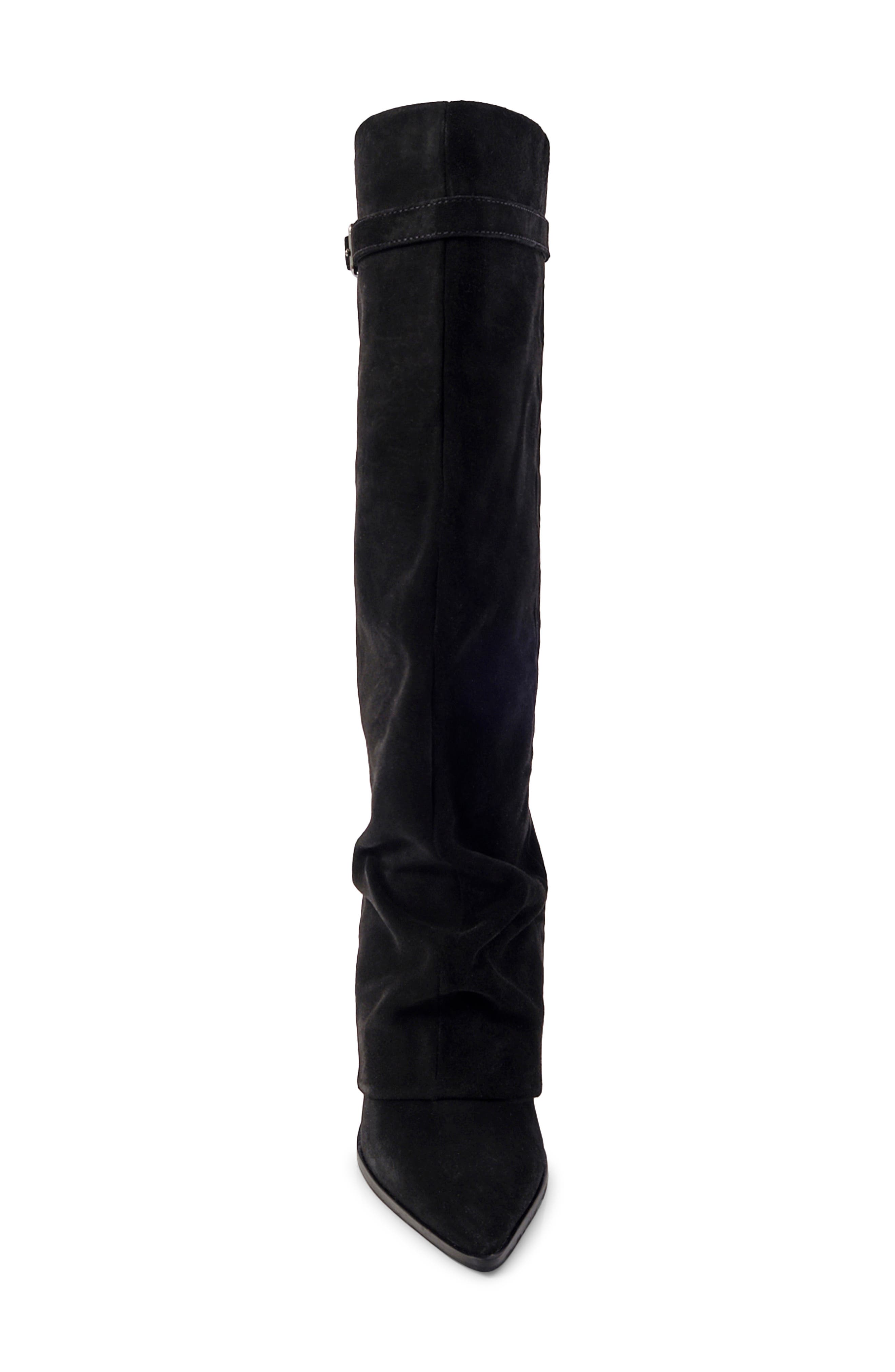 Free People Felicity Foldover Shaft Pointed Toe Knee High Boot, Alternate, color, 