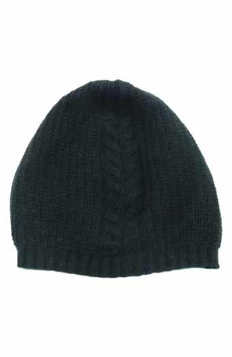 Portolano Cashmere Cable Knit Beanie