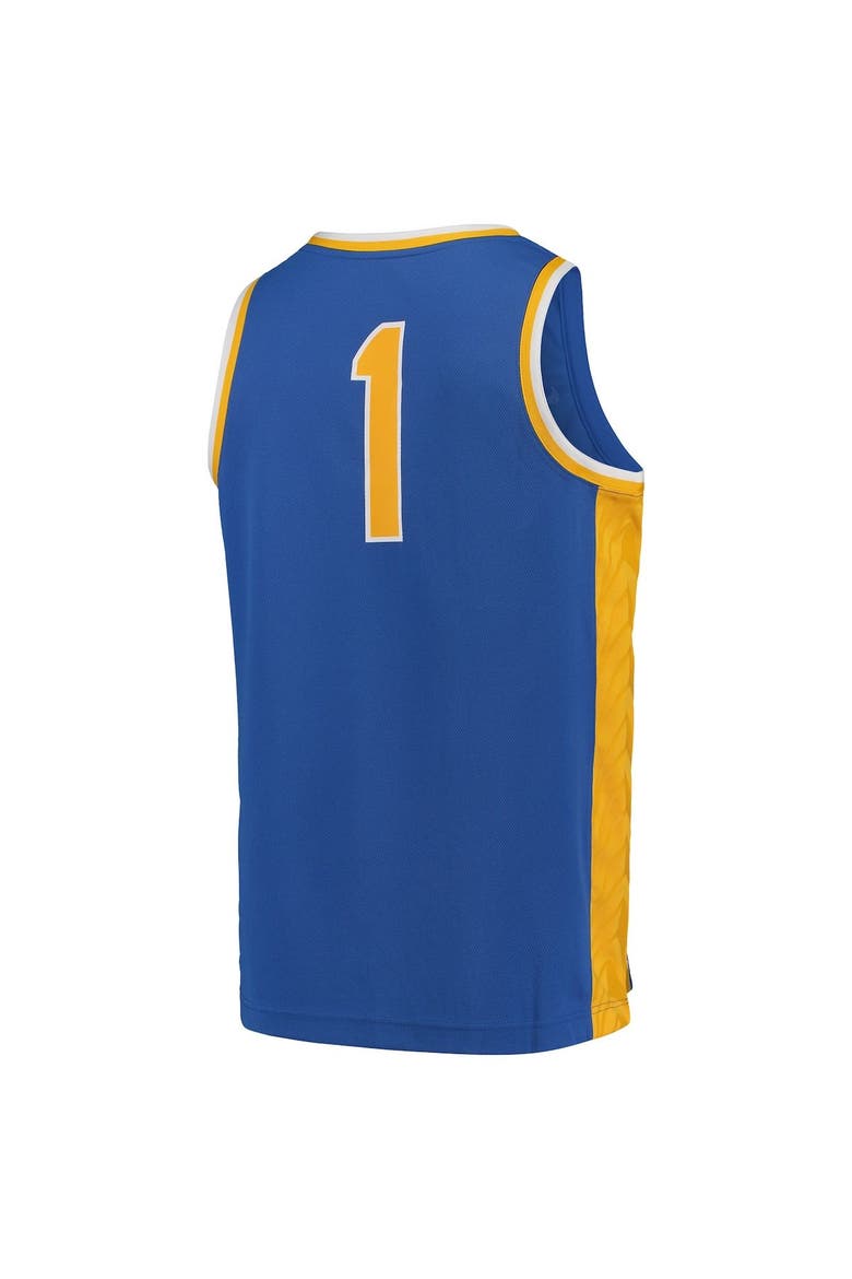 Men's Nike #1 Royal Pitt Panthers Team Replica Basketball Jersey, Alternate, color, Royal