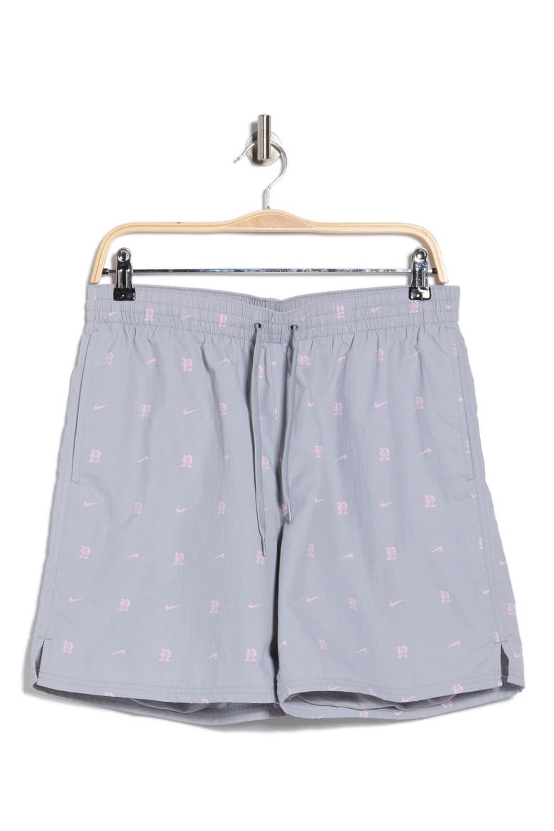 7-Inch Volley Swim Trunks, Alternate, color, WOLF GREY