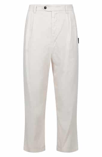 Palm Angels Linen & Cotton Blend Chinos