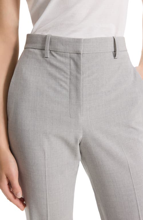 Theory Slim St Pant In Cinder Melange - Pfa