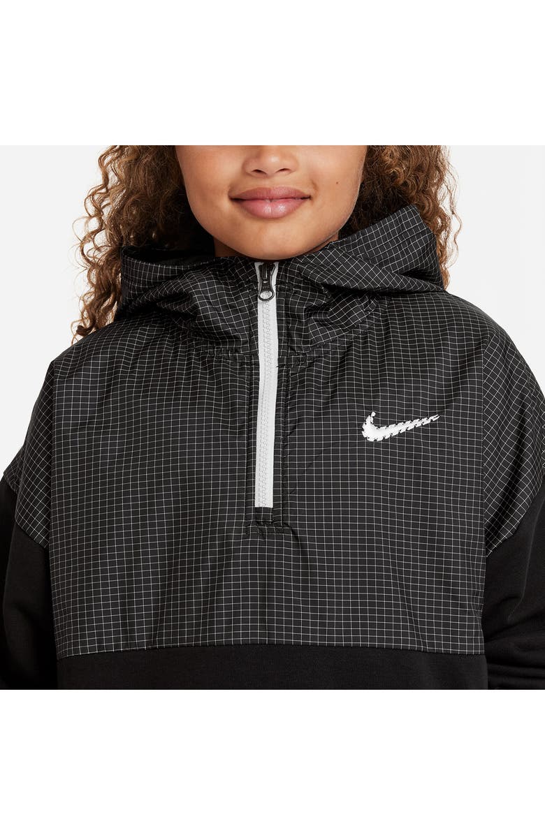 Nike Kids' Half Zip Hoodie, Alternate, color, 