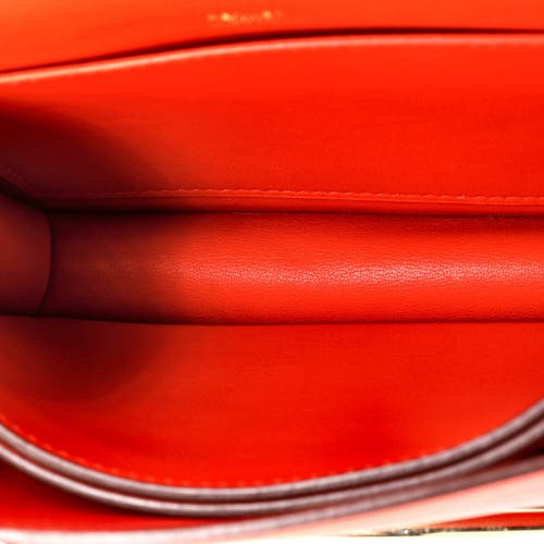 Pre-owned Hermes Hermes Roulis Bag Swift 18 In Orange
