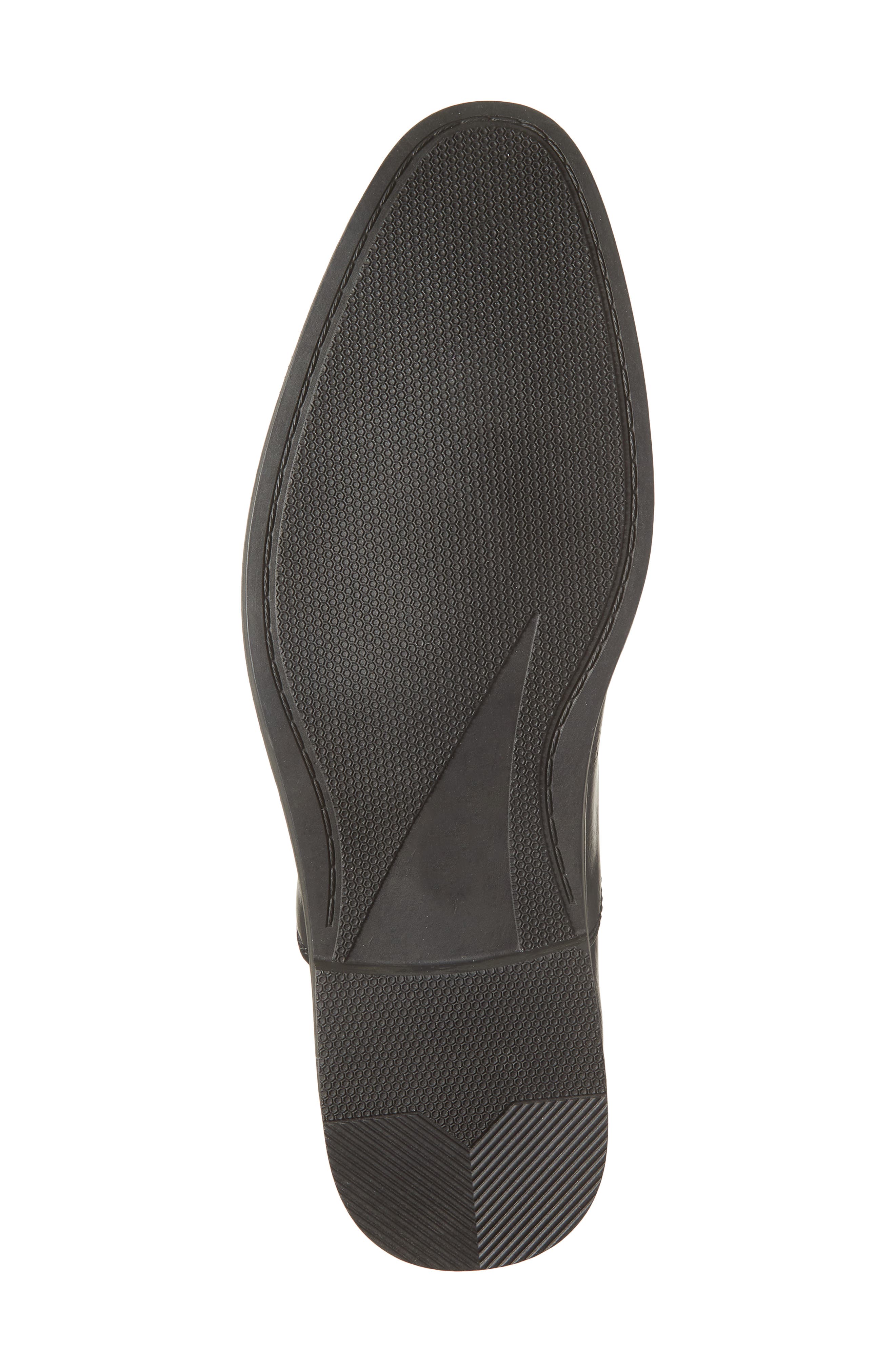 GEOFFREY BEENE Faux Leather Oxford, Alternate, color, Black