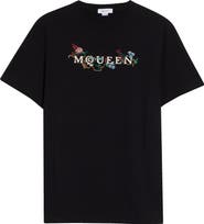 McQueen Embroidered Logo T-Shirt