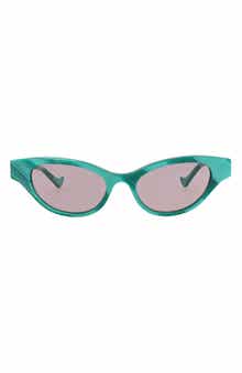 Gucci 51mm Cat Eye Sunglasses
