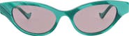 Gucci 51mm Cat Eye Sunglasses