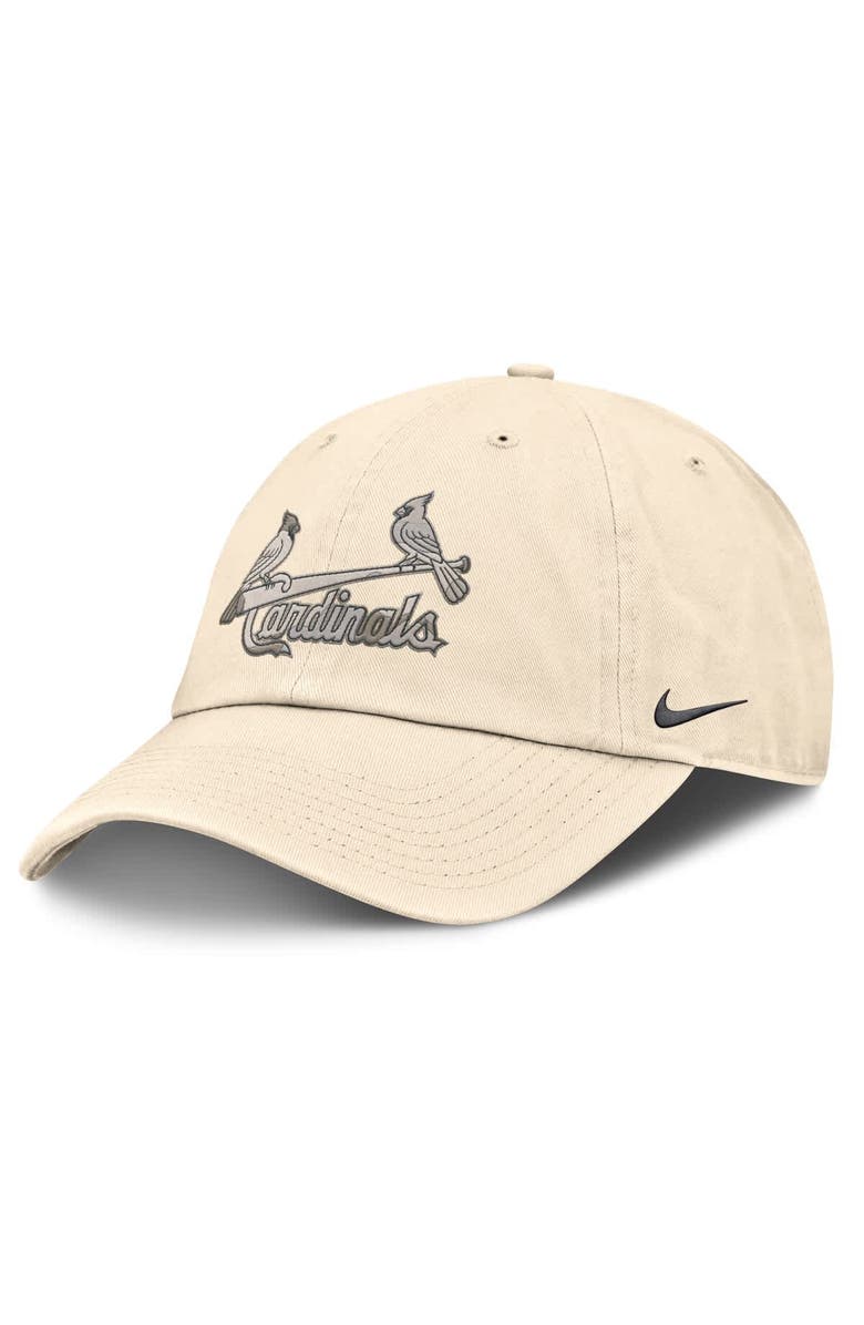 Nike Men's Nike Natural St. Louis Cardinals Camo Pack Club Adjustable Hat, Main, color, Natural