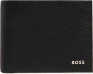 HUGO New Crosstown Leather Bifold Wallet