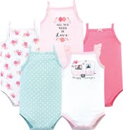 Hudson Baby Soft Cotton Sleeveless Infant Bodysuits