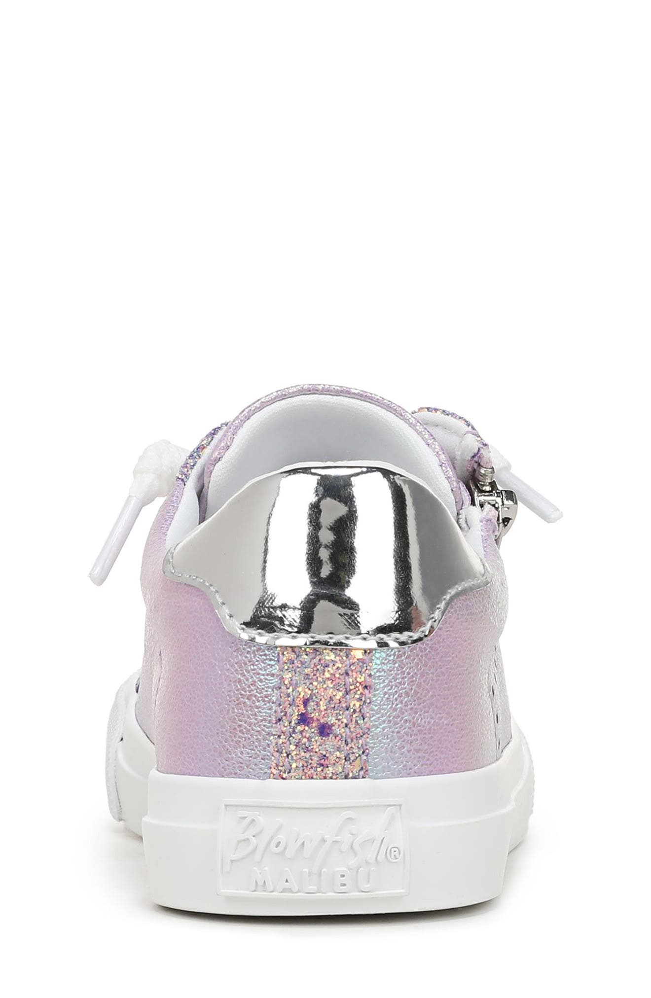 Kids' Perfect Glitter Sneaker, Alternate, color, PURPLE MULTI GLITTER
