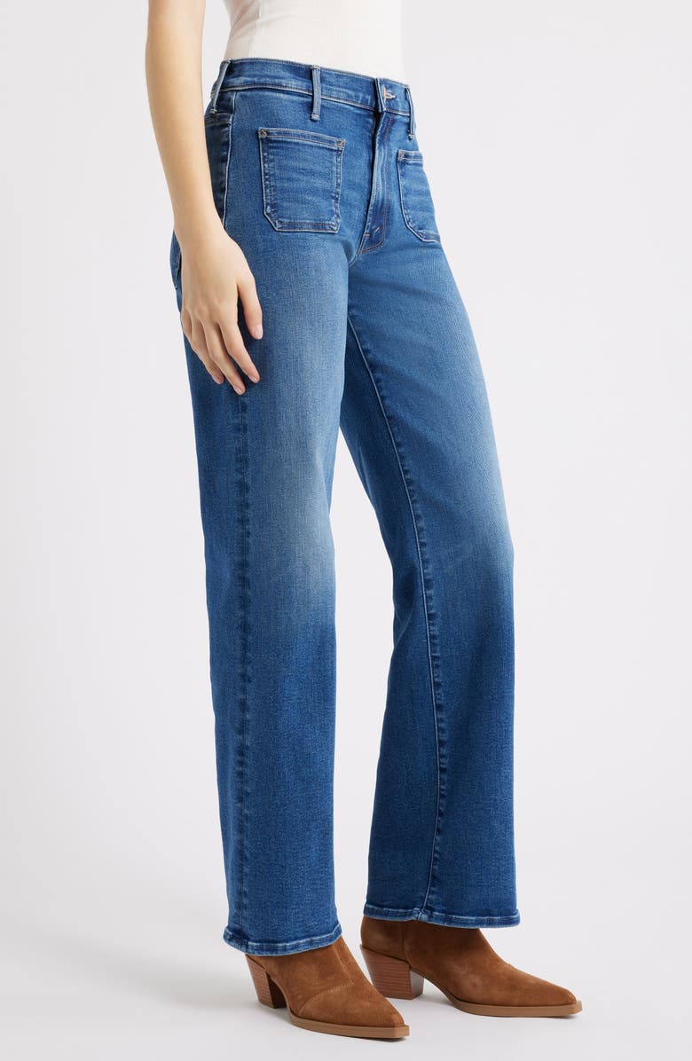 MOTHER The Patch Pocket Mid Rise Maven Skimp Jeans, Alternate, color, Lets Split