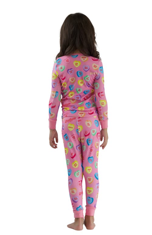 Mia Belle Girls Girls Sweethearts X Mia Belle  Ur Sweet Pink Pajama In Pink