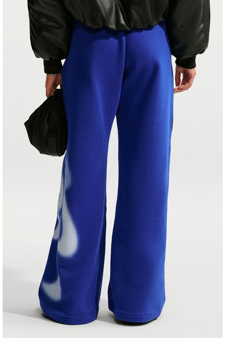 Wide Leg Fleece Pants, Alternate, color, OLD ROYAL/ SAIL