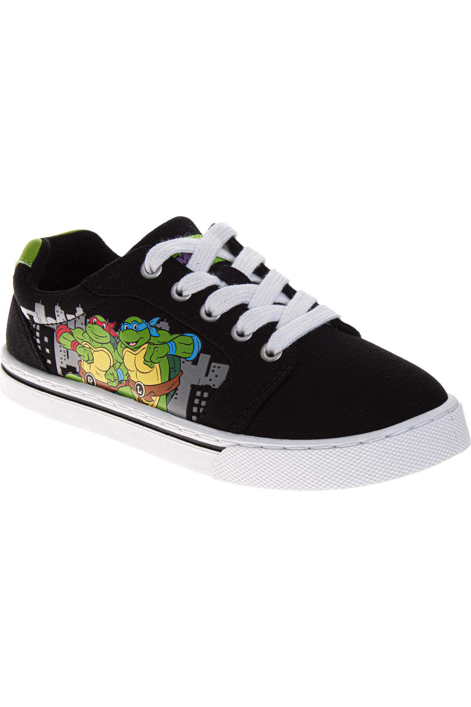 Small Mutant JOSMO Kids' Teenage Mutant Ninja Turtles Low Top Canvas Sneaker ...