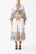 Camilla Belted Midi Skirt