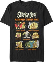 Scooby Doo Men's Scooby Doo Halloween Starter Pack  Graphic T-Shirt