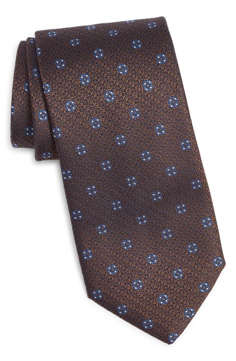 Medallion Silk Tie