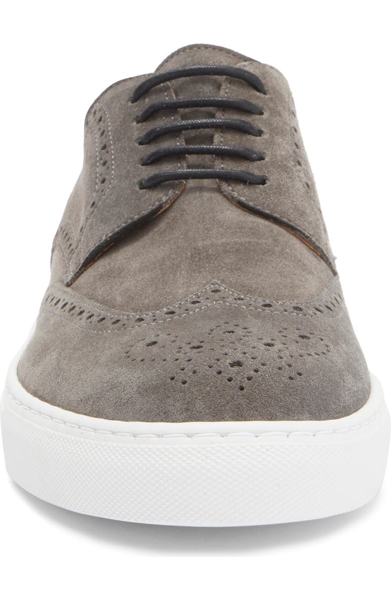 Magnanni Albert Suede Sneaker, Alternate, color,