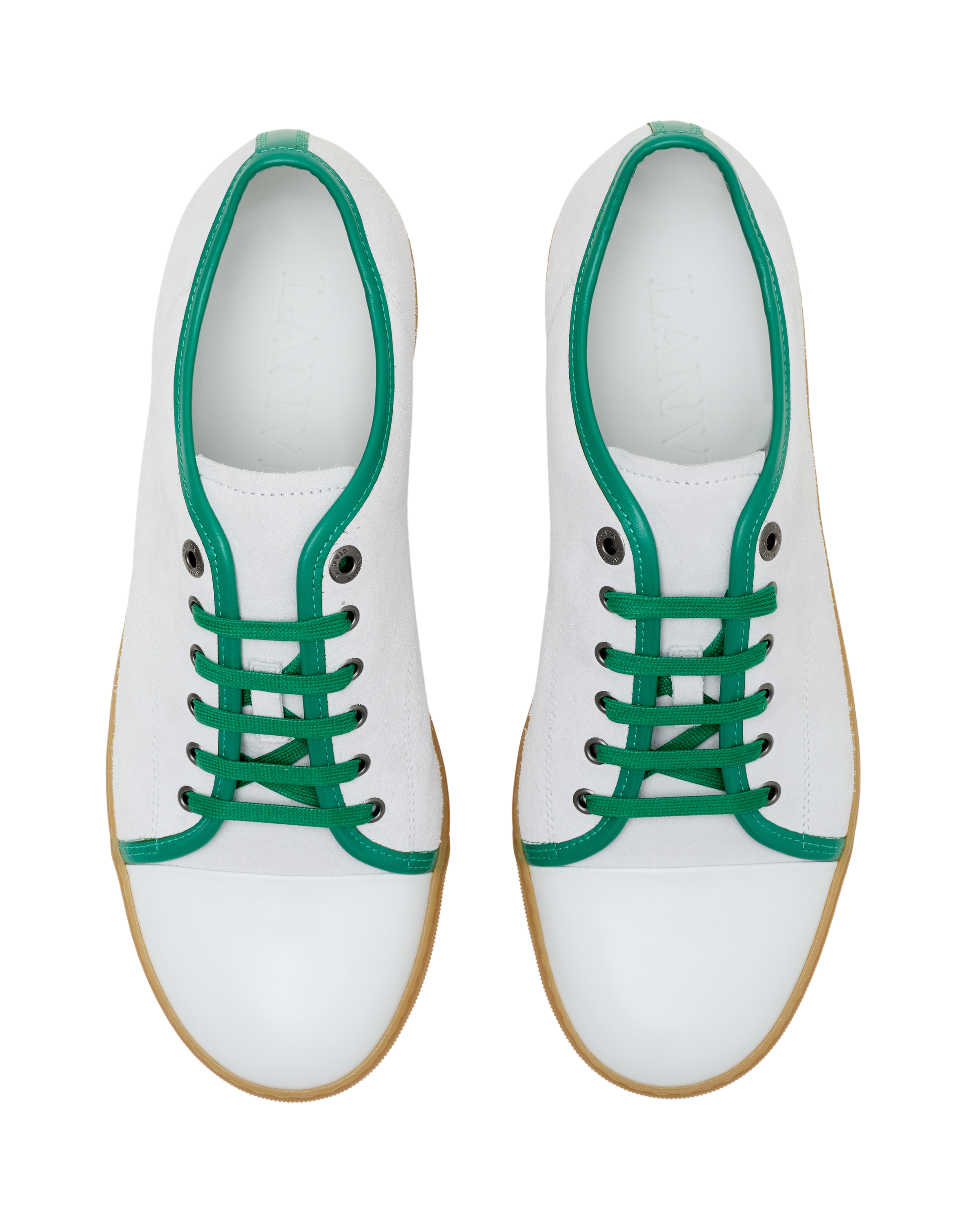 DBB1 Leather And Suede Sneakers, Alternate, color, Green