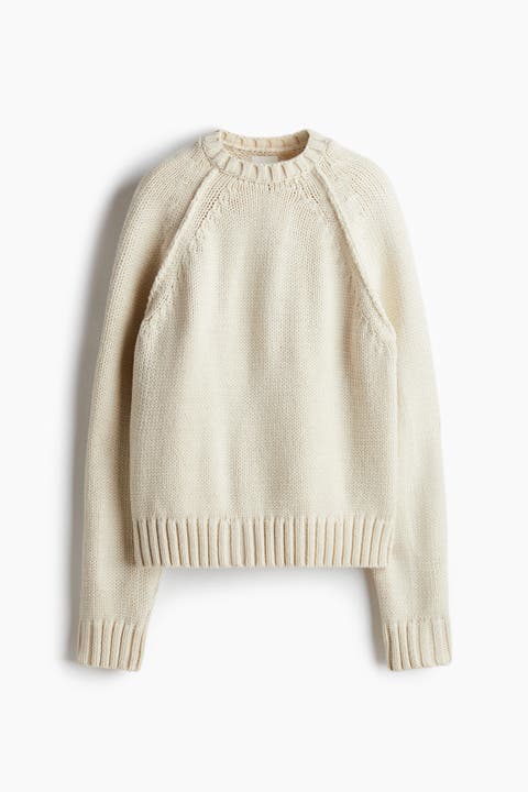 Raglan-sleeved Jumper