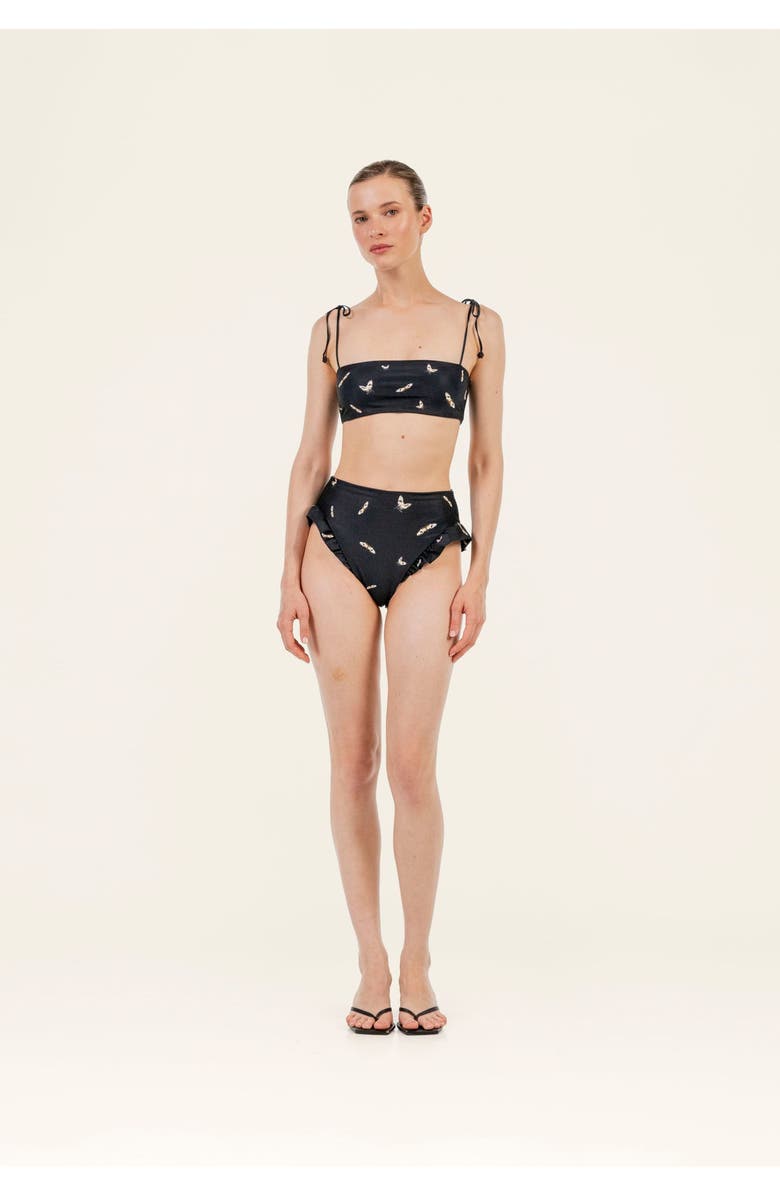 Agua by Agua Bendita Primavera Azucar Bikini Top, Alternate, color, Multicolor