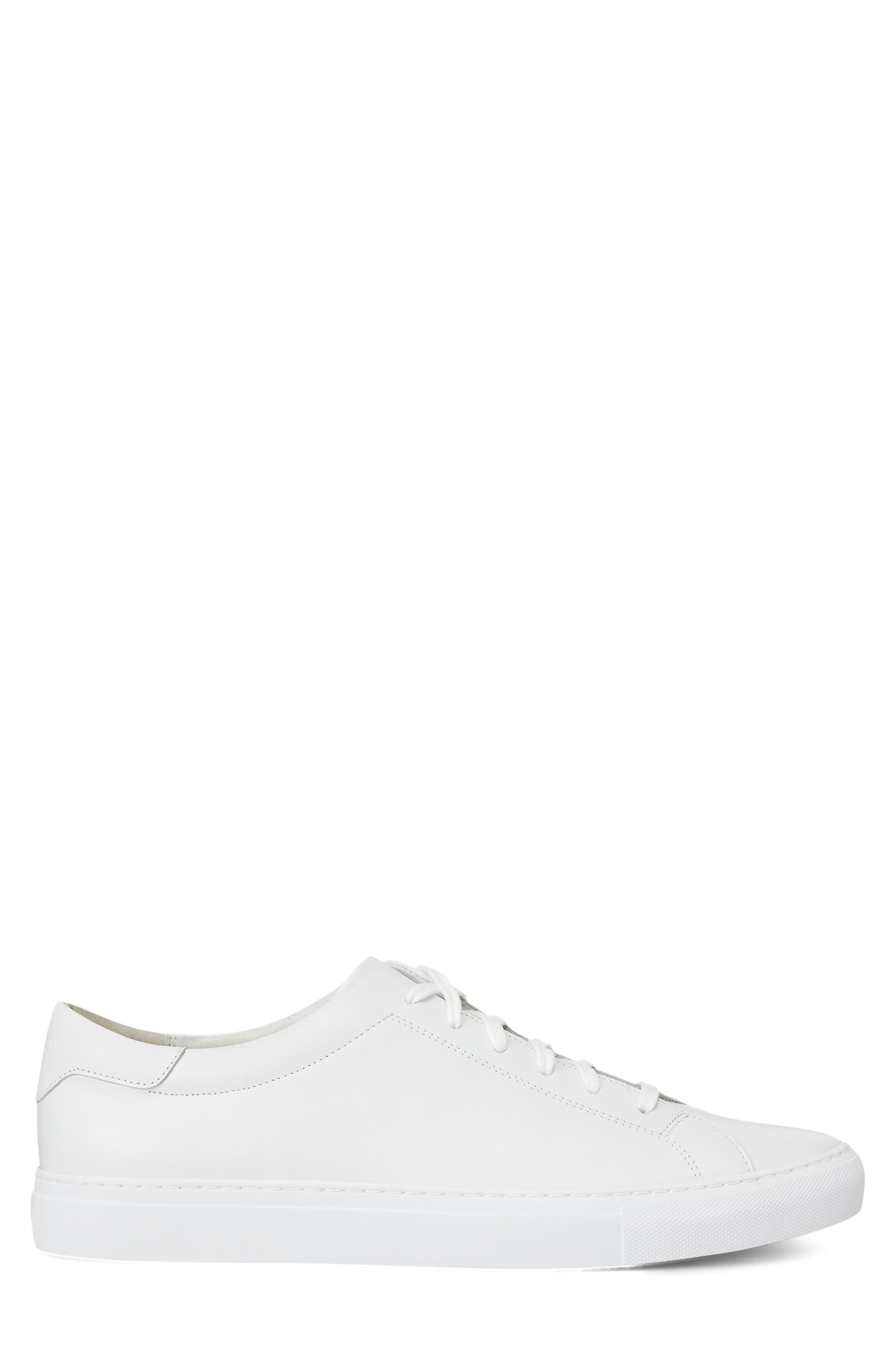 Ralph Lauren Jermain Sneaker, Alternate, color, White
