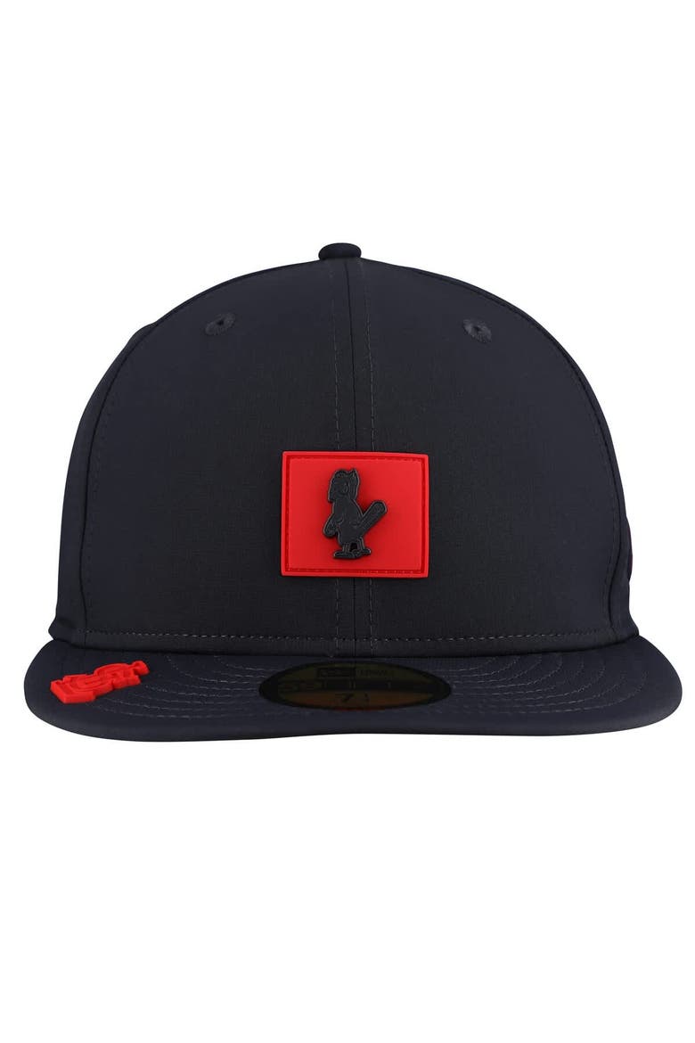 Men's New Era  Navy St. Louis Cardinals 2026 Clubhouse Alternate 59FIFTY Fitted Hat, Alternate, color, Navy