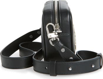 個性が光る◆Amiri◆Hollywood ロゴ レザー カメラケース Hollywood Camera Case | Amiri | Black | women | ID