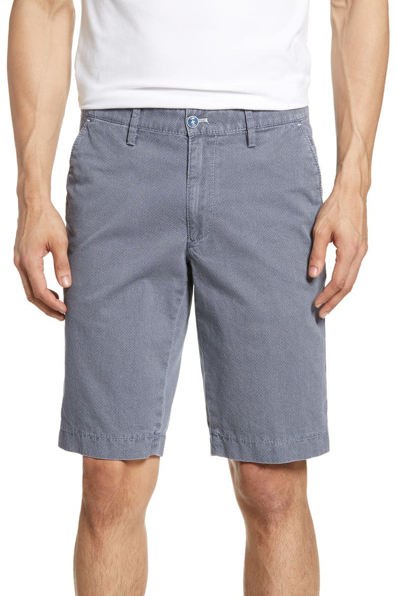 Regular Fit Belleville Diamond Weave Bermuda Shorts, Main, color, OCEAN