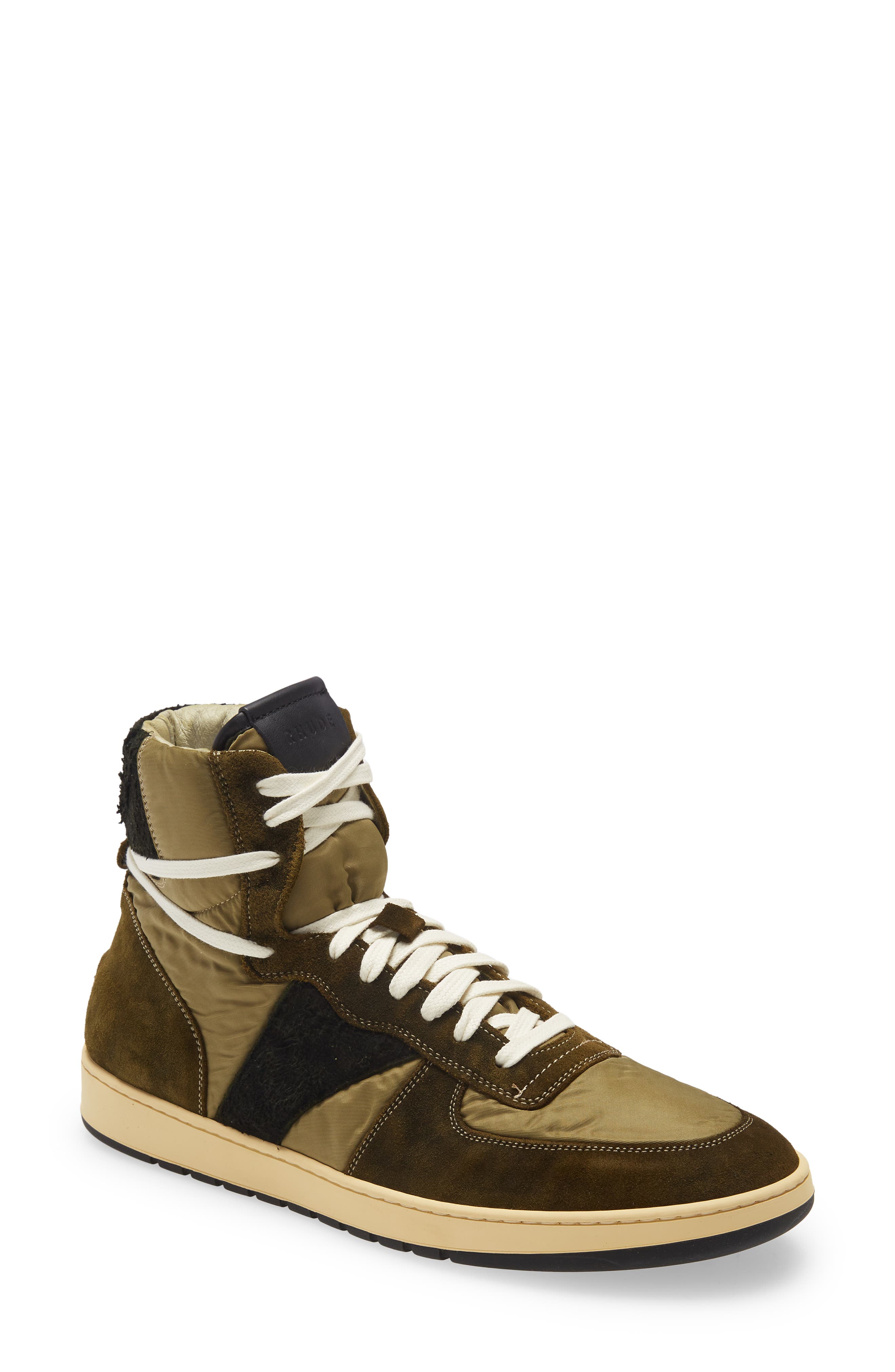 Rhude Rhecess High Top Sneaker, Main, color, 