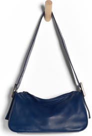 Free People Army Candy Leather Baguette Bag