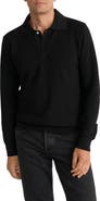Eton Merino Wool Long Sleeve Polo Shirt
