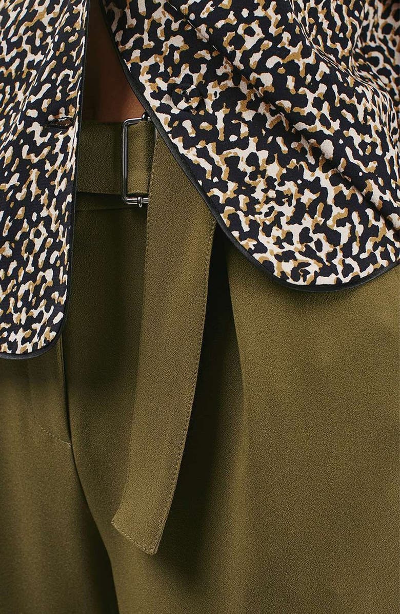 Topshop Slider Utility Peg Trousers, Alternate, color, 