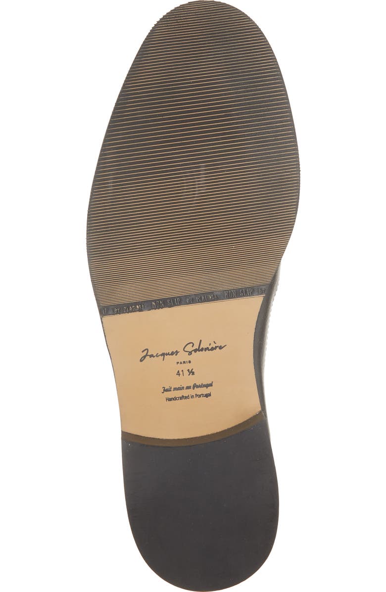 JACQUES SOLOVIERE Slim Slip-On Shoe, Alternate, color, Black