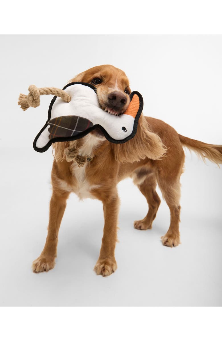 Barbour Seabird Dog Toy, Alternate, color, White