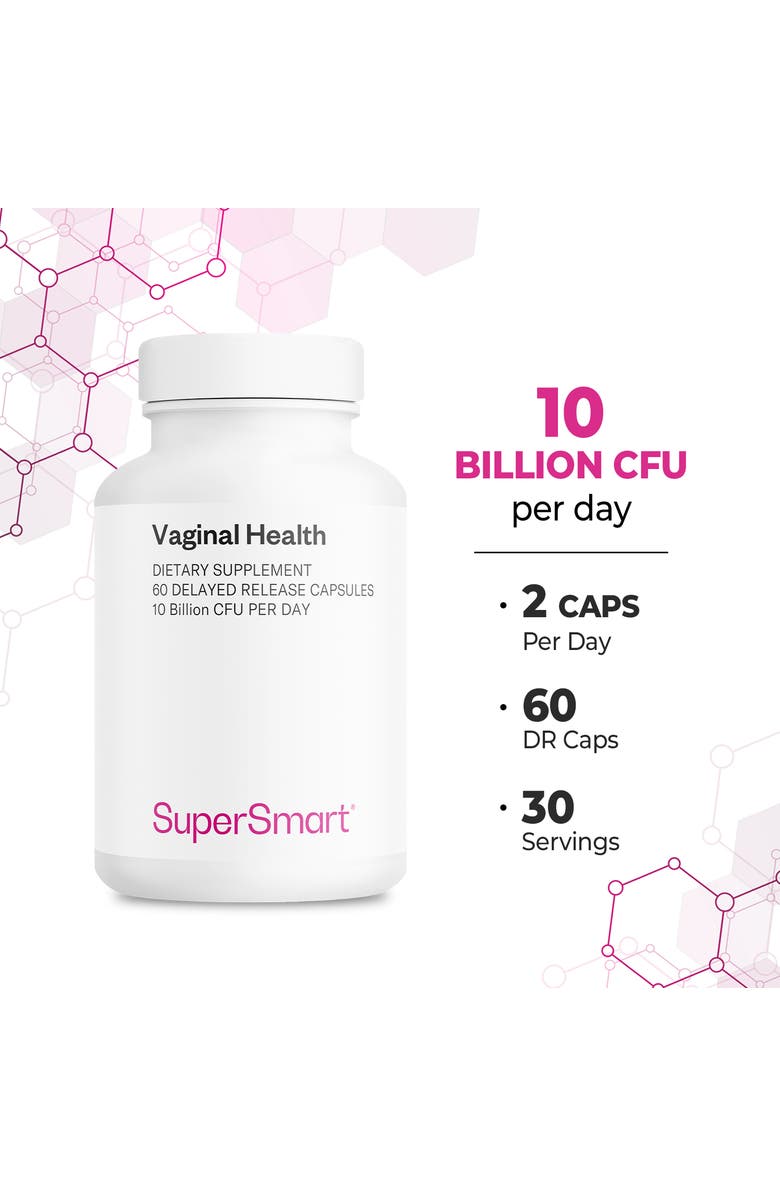 SuperSmart Vaginal Health 10 Billion CFU, Alternate, color, NO COLOR