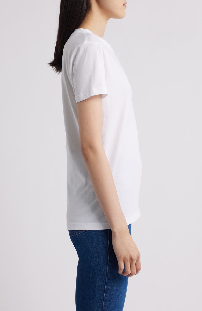 BOSS Orange Crystal Cotton T-Shirt, Alternate, color, Ntural