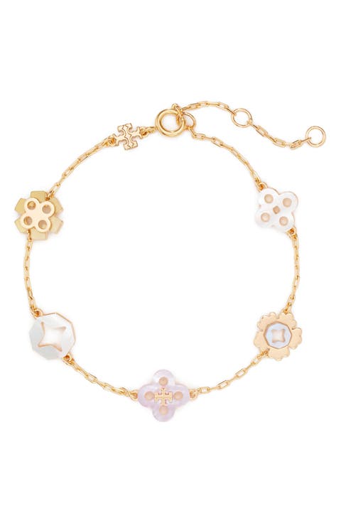 Forget Me Not Mother of Pearl Bracelet