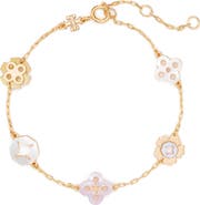 Tory Burch Forget Me Not Mother of Pearl Bracelet