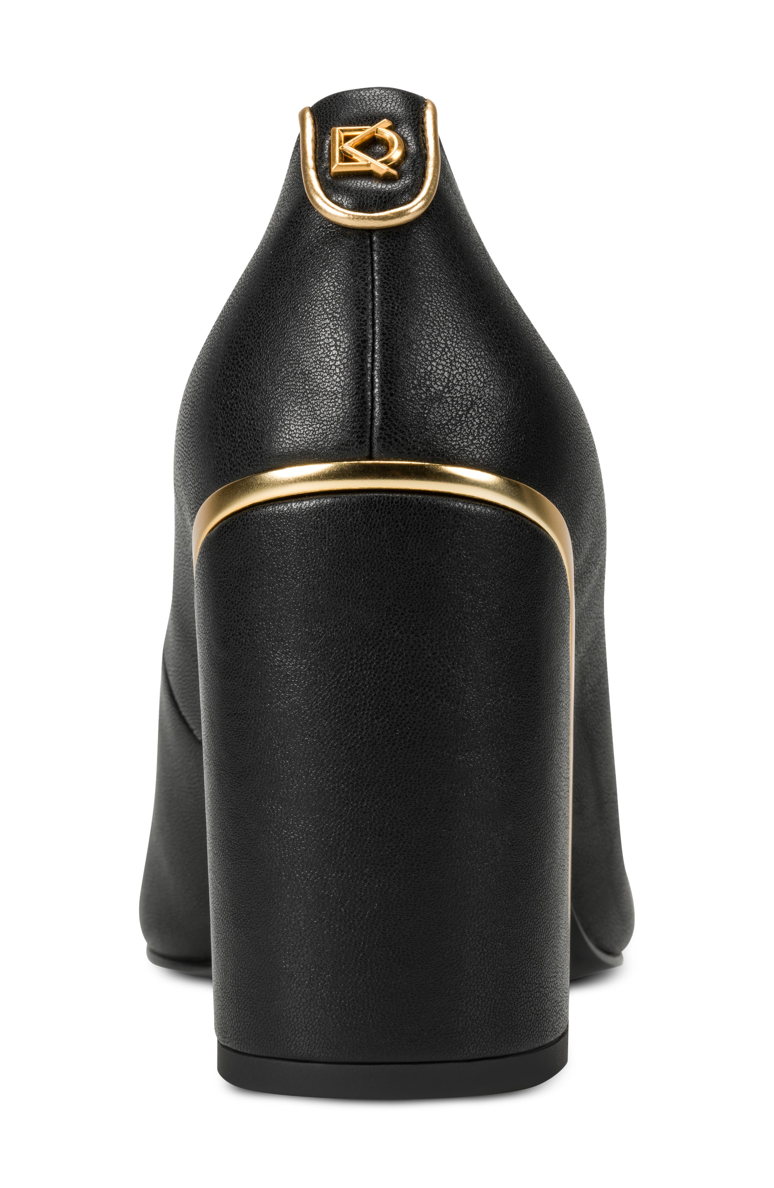 Romina Block Heel Pump, Alternate, color, BLACK