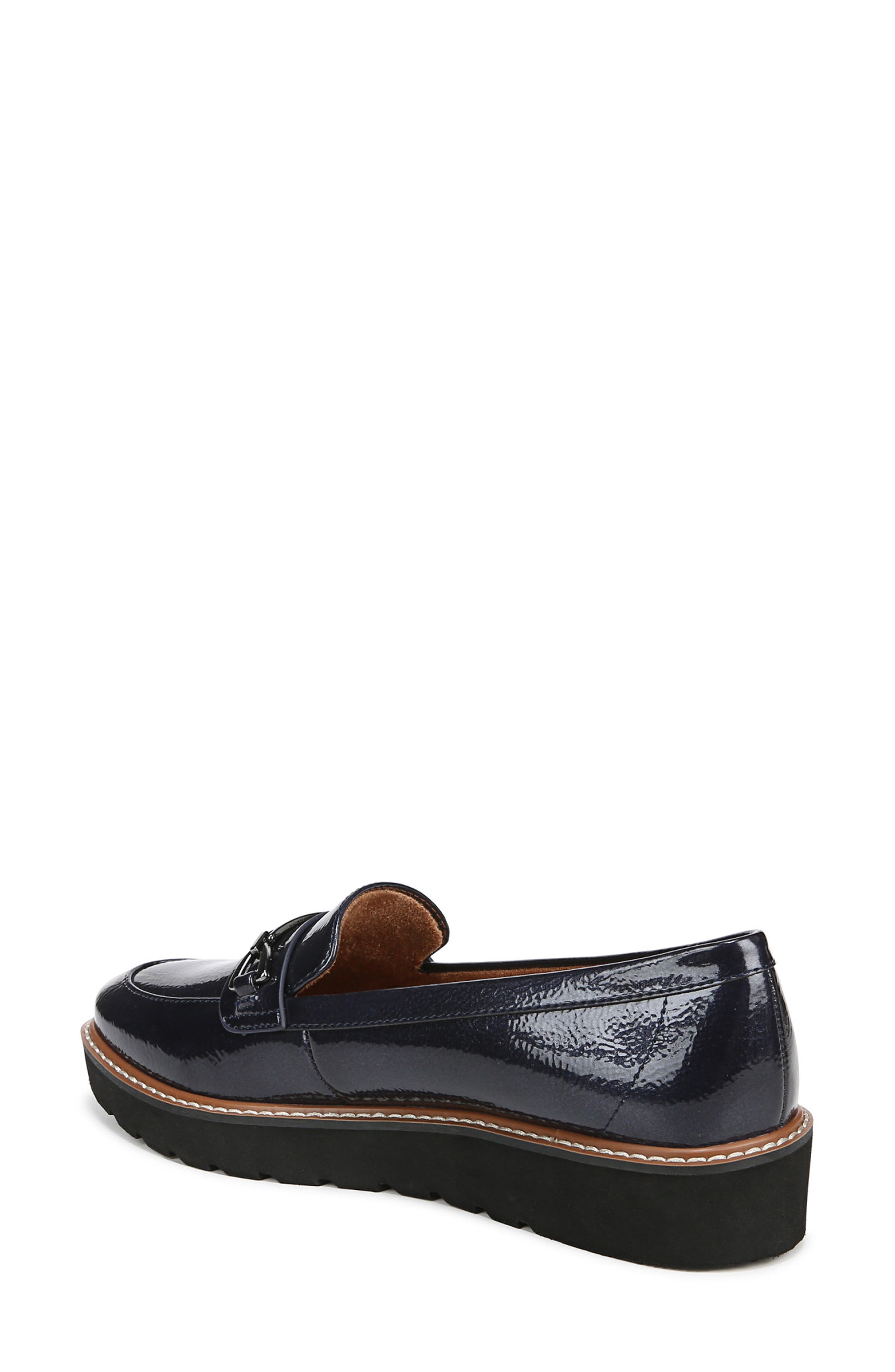 Naturalizer Elin Slip-On Loafer, Alternate, color, Midnight Blue Faux Leather