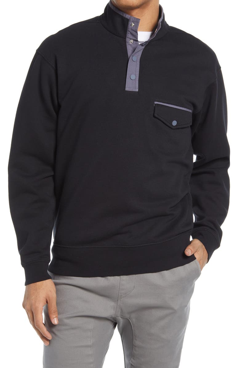 BP. Unisex Utility Organic Cotton Blend Fleece Pullover, Main, color,