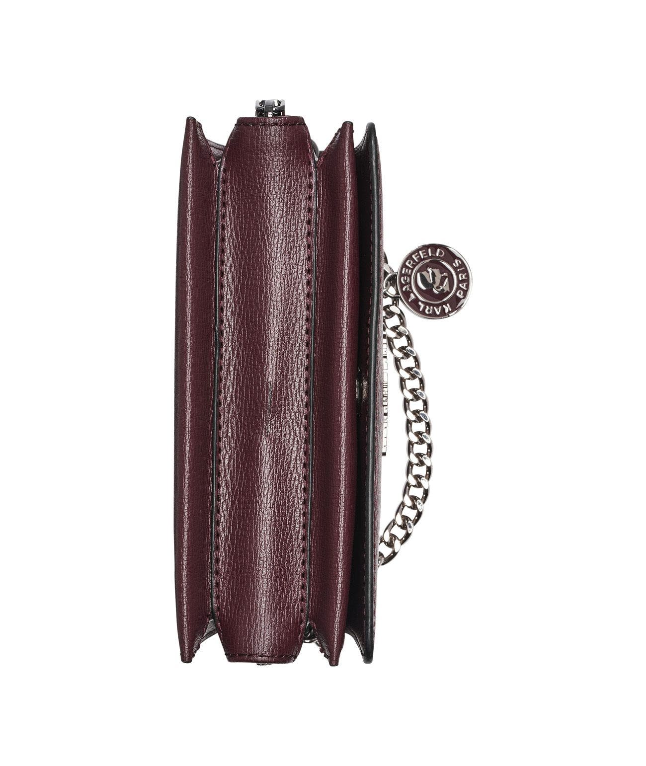 KARL LAGERFELD PARIS Lourdes Crossbody, Alternate, color, Raisin