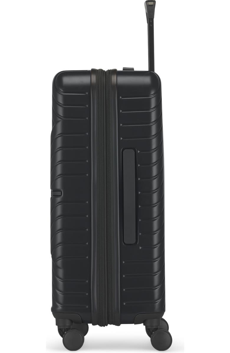 bugatti Berlin Hardside Medium Luggage with Expansion, Alternate, color, Charcoal