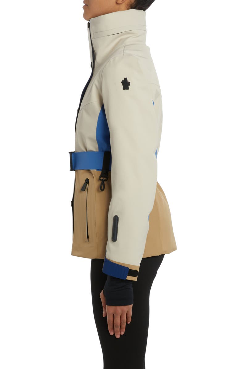 Moncler Grenoble Hainet Colorblock Ski Jacket, Alternate, color,