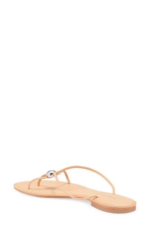 Shop Jeffrey Campbell Cherished Sandal In Buff Silver
